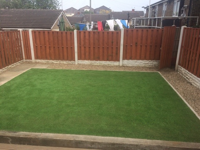 Artificial Grass in Garden