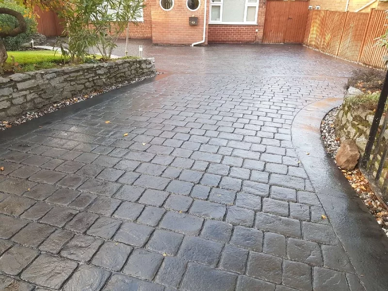 Imprint Concrete Driveway